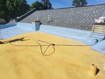 Roof Spray Foam Coating Service